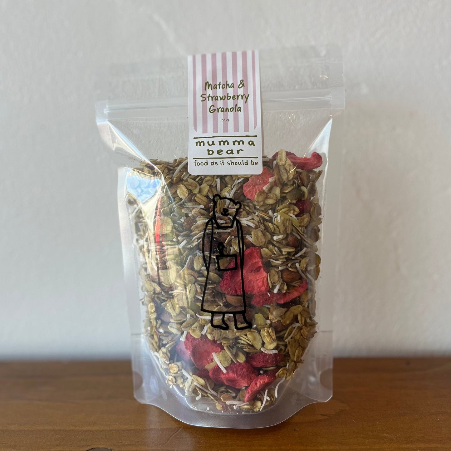 Strawberry & Matcha Granola