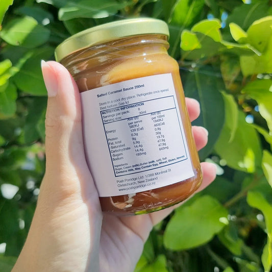 POSH Salted Caramel Sauce