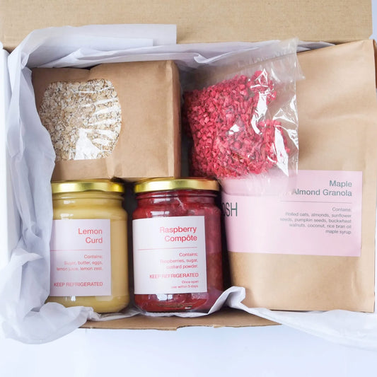 Bircher Box: Raspberry & Lemon curd