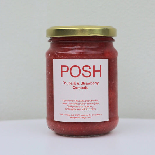 POSH Rhubarb & Strawberry Compote