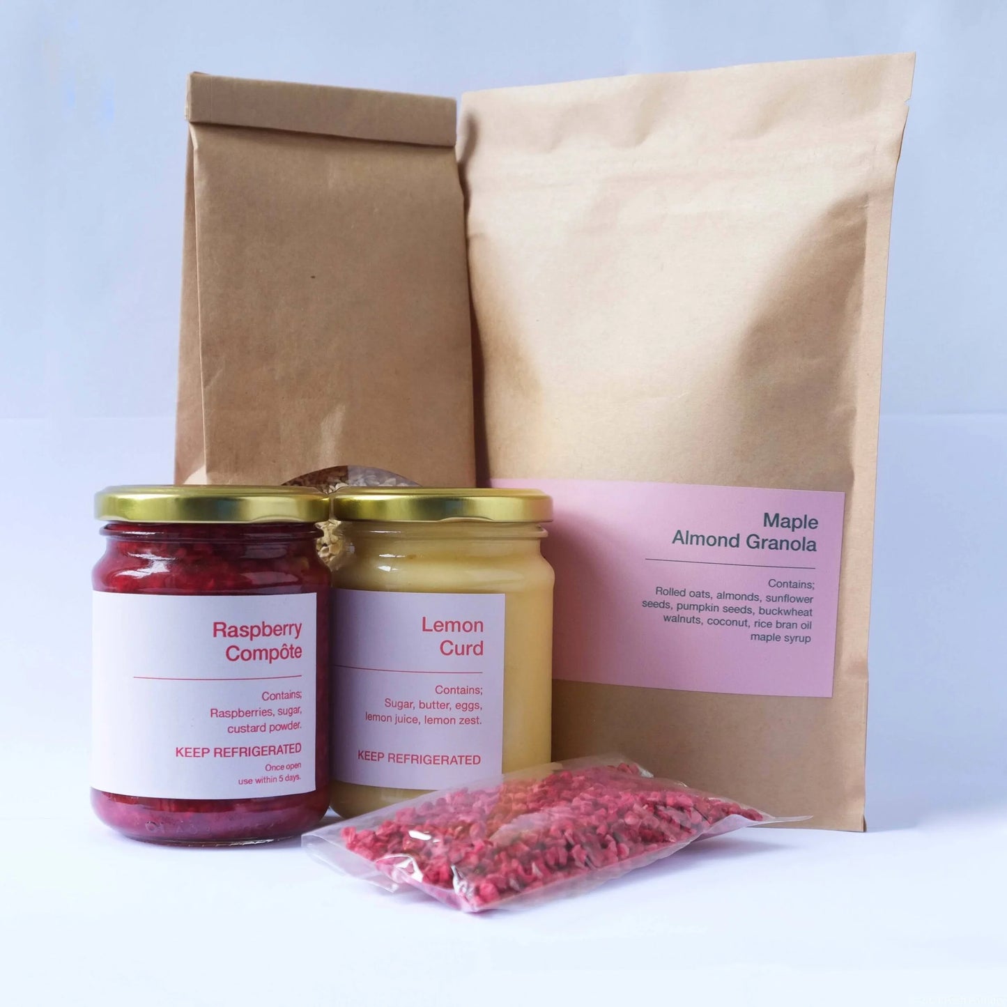 Porridge Pack: Raspberry & Lemon Curd