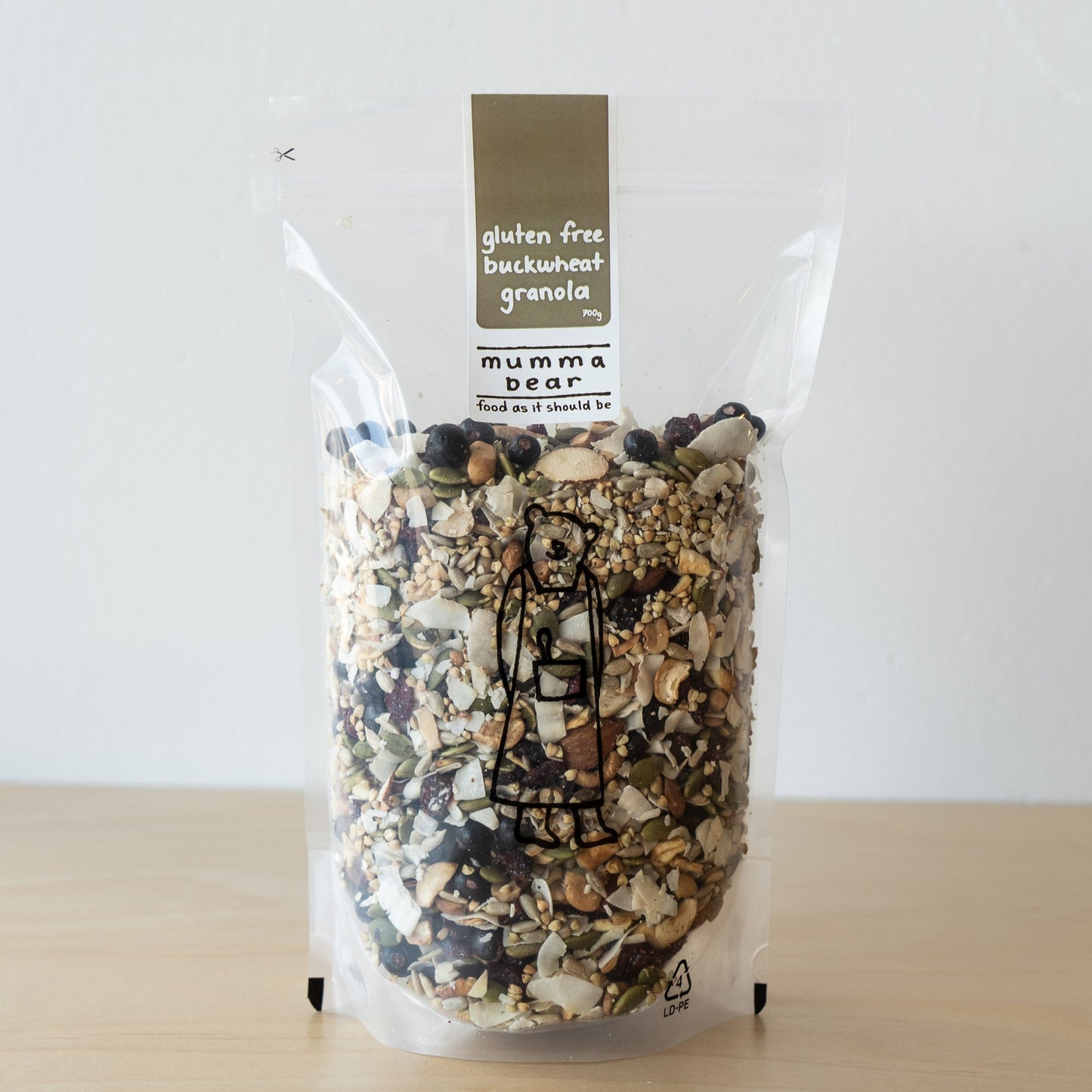 Mumma Bear Gluten Free Buckwheat Granola