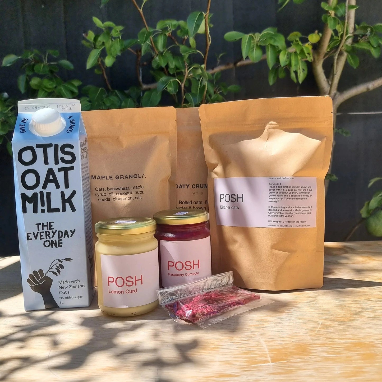 Bircher Box: Raspberry & Lemon curd