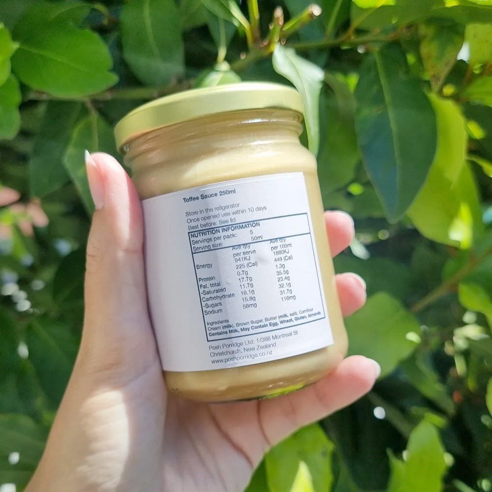 POSH Toffee Sauce